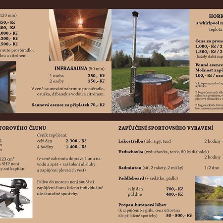 Apartmany Srub Vytonka Lipno Přední Výtoň エクステリア 写真